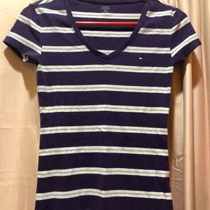 Striped Tommy Hilfiger V-neck